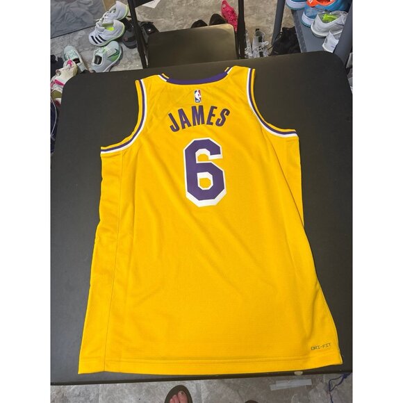 Nike Los Angeles lakers swingman icon LeBron James jersey size XL DN2009 728 - Picture 5 of 11